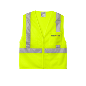 CornerStone® ANSI 107 Class 2 Mesh Zippered Vest CSV102